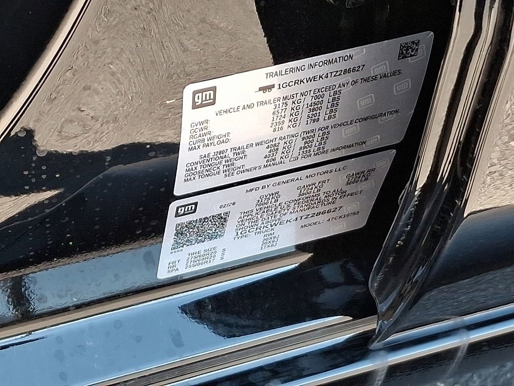 New 2026 Chevrolet Silverado 1500 RST w/ RST Select Package image 10