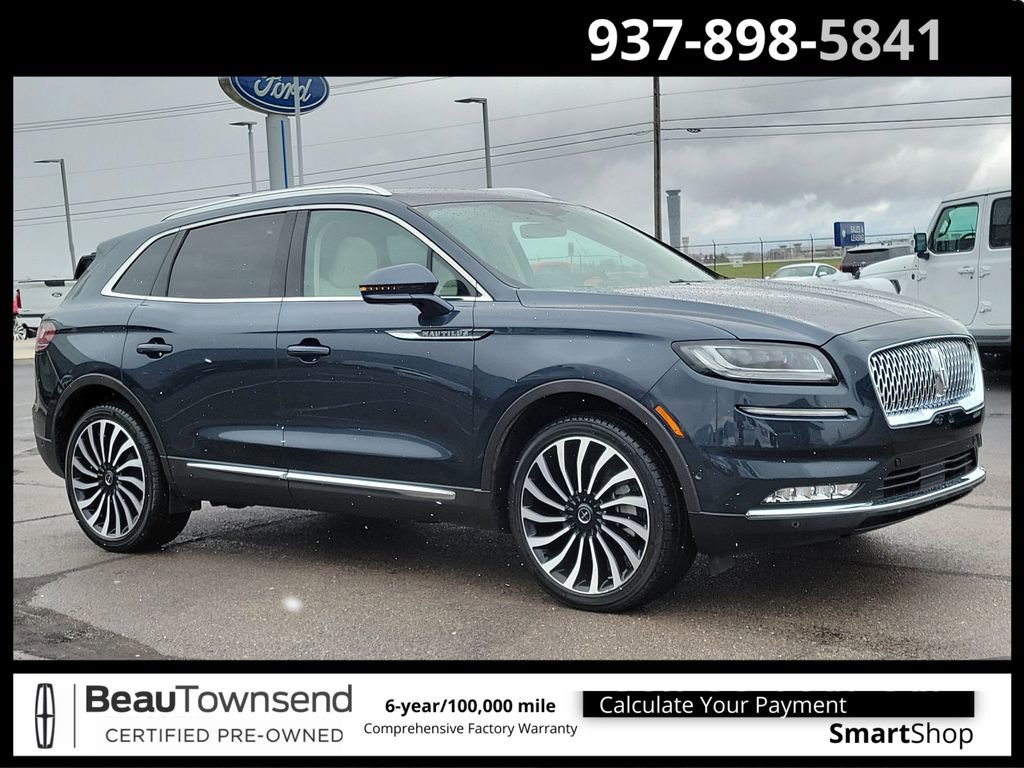 Certified 2021 Lincoln Nautilus Black Label w/ Class II Trailer Tow Package