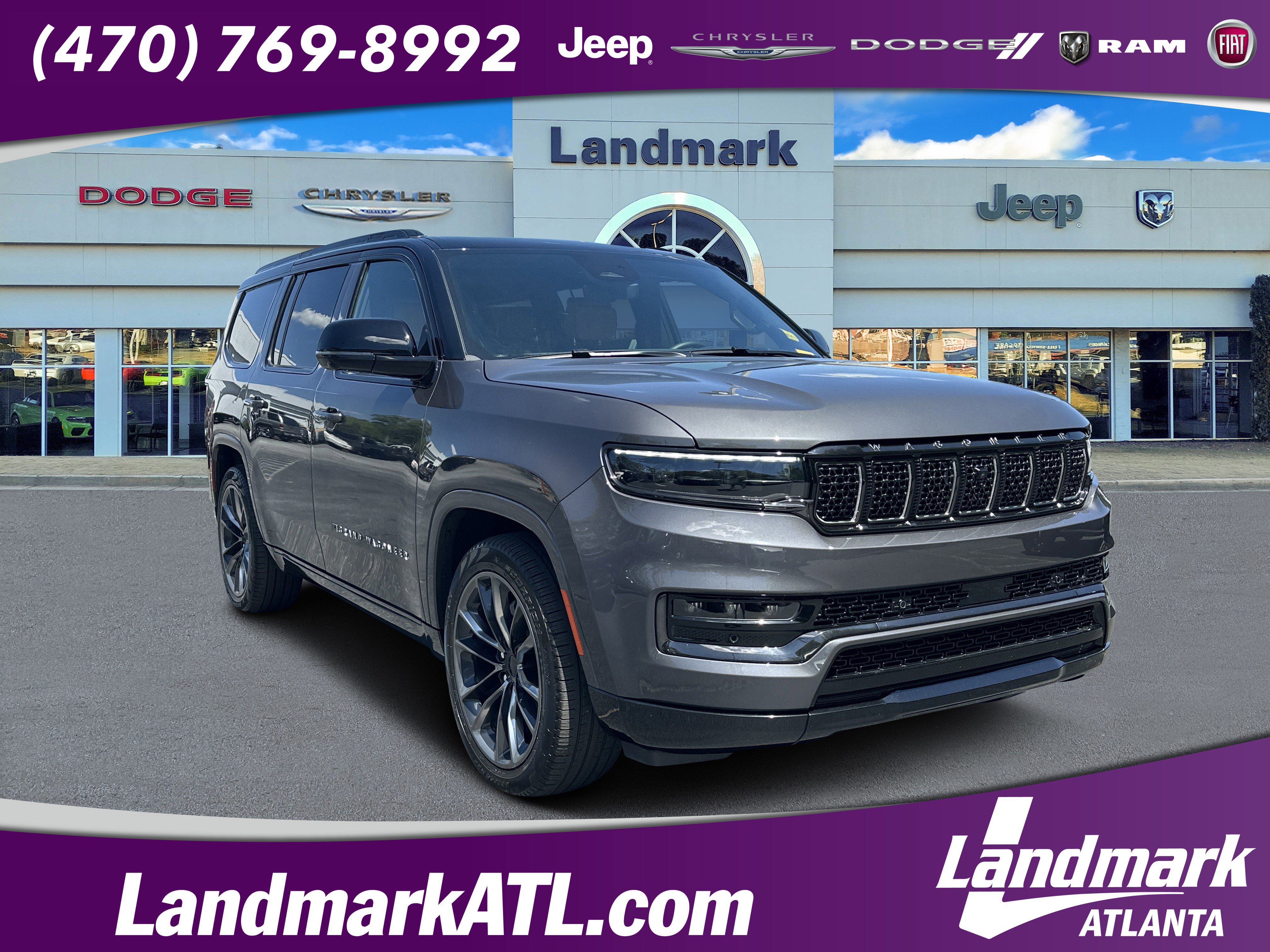 Used 2025 Jeep Grand Wagoneer Series III w/ Rear Seat Video Group 1 AWD/4WD image 1