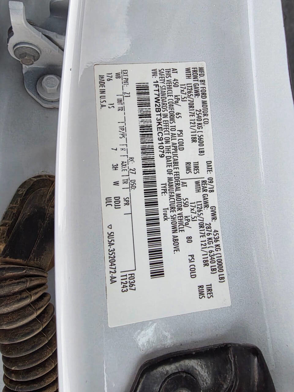 Used 2019 Ford F250 XL w/ Power Equipment Group image 15