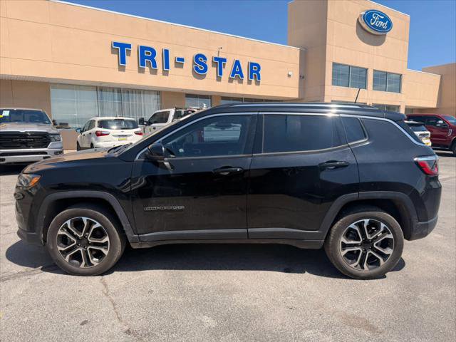 Certified 2022 Jeep Compass Limited w/ Sun and Sound Group AWD/4WD image 1