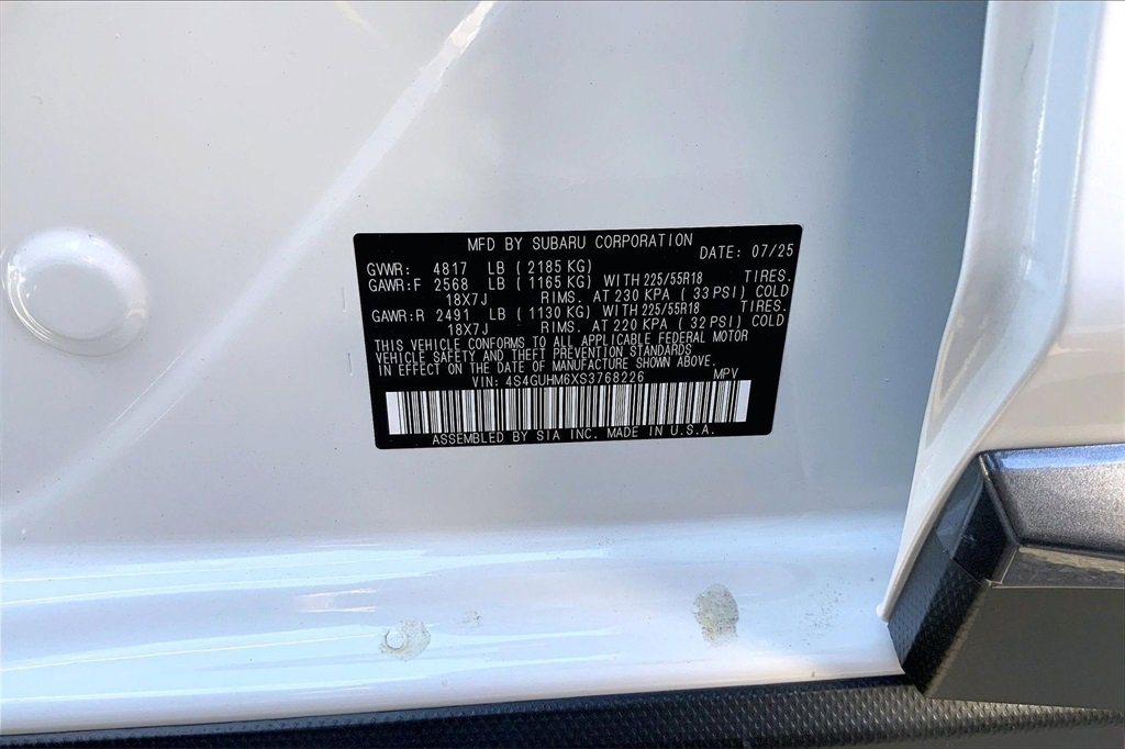 New 2025 Subaru Crosstrek 2.5i Limited w/ Crosstrek Mirror Package image 14