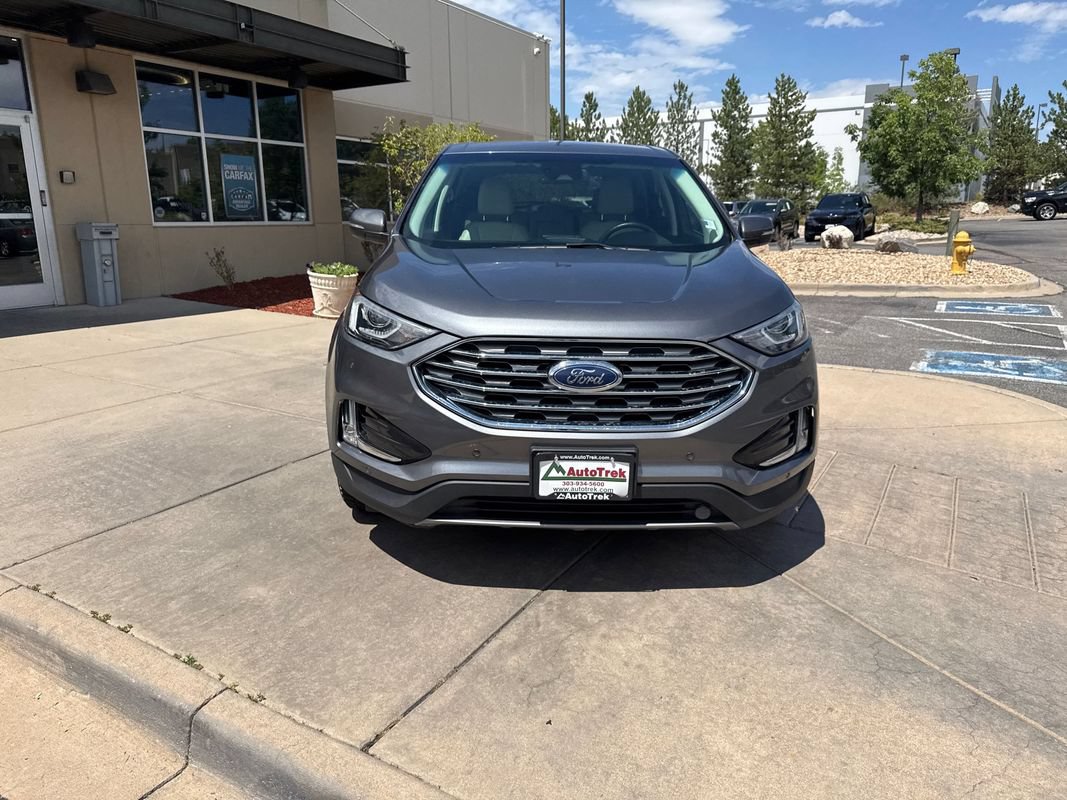 Used 2021 Ford Edge Titanium w/ Cargo Accessory Package AWD/4WD image 3