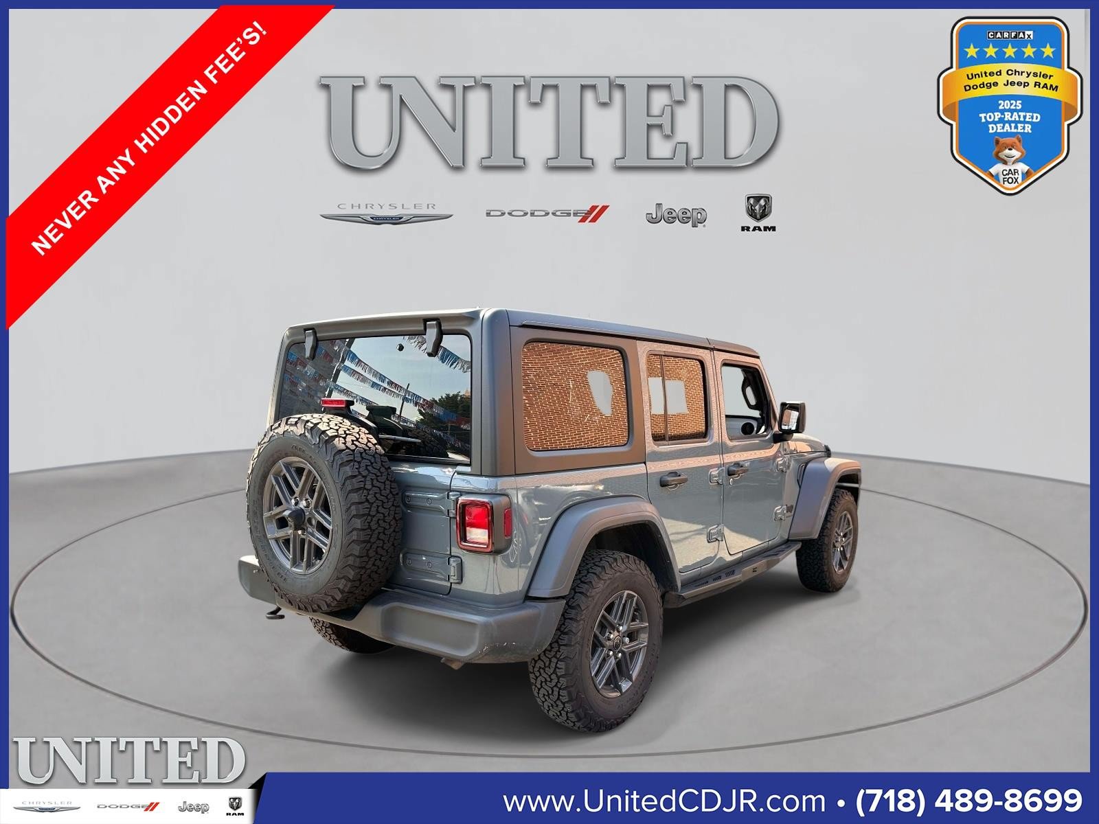 Used 2024 Jeep Wrangler Unlimited Sport AWD/4WD image 3