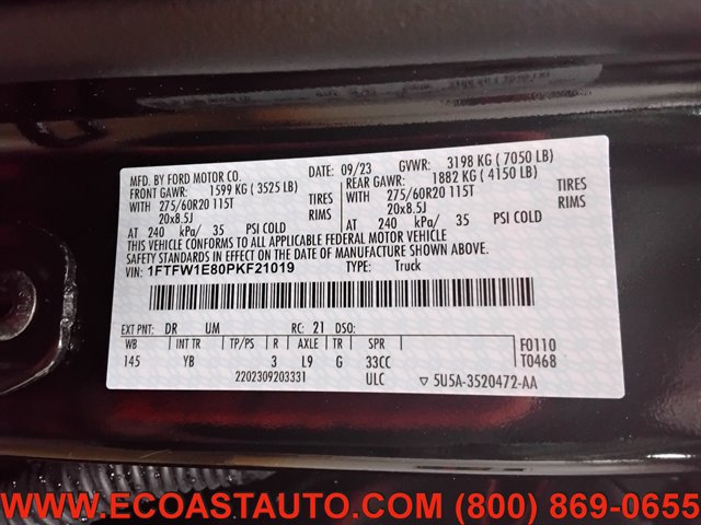 Used 2023 Ford F150 XLT w/ Equipment Group 302A High AWD/4WD image 19
