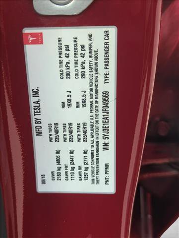 Used 2018 Tesla Model 3 Long Range RWD image 27