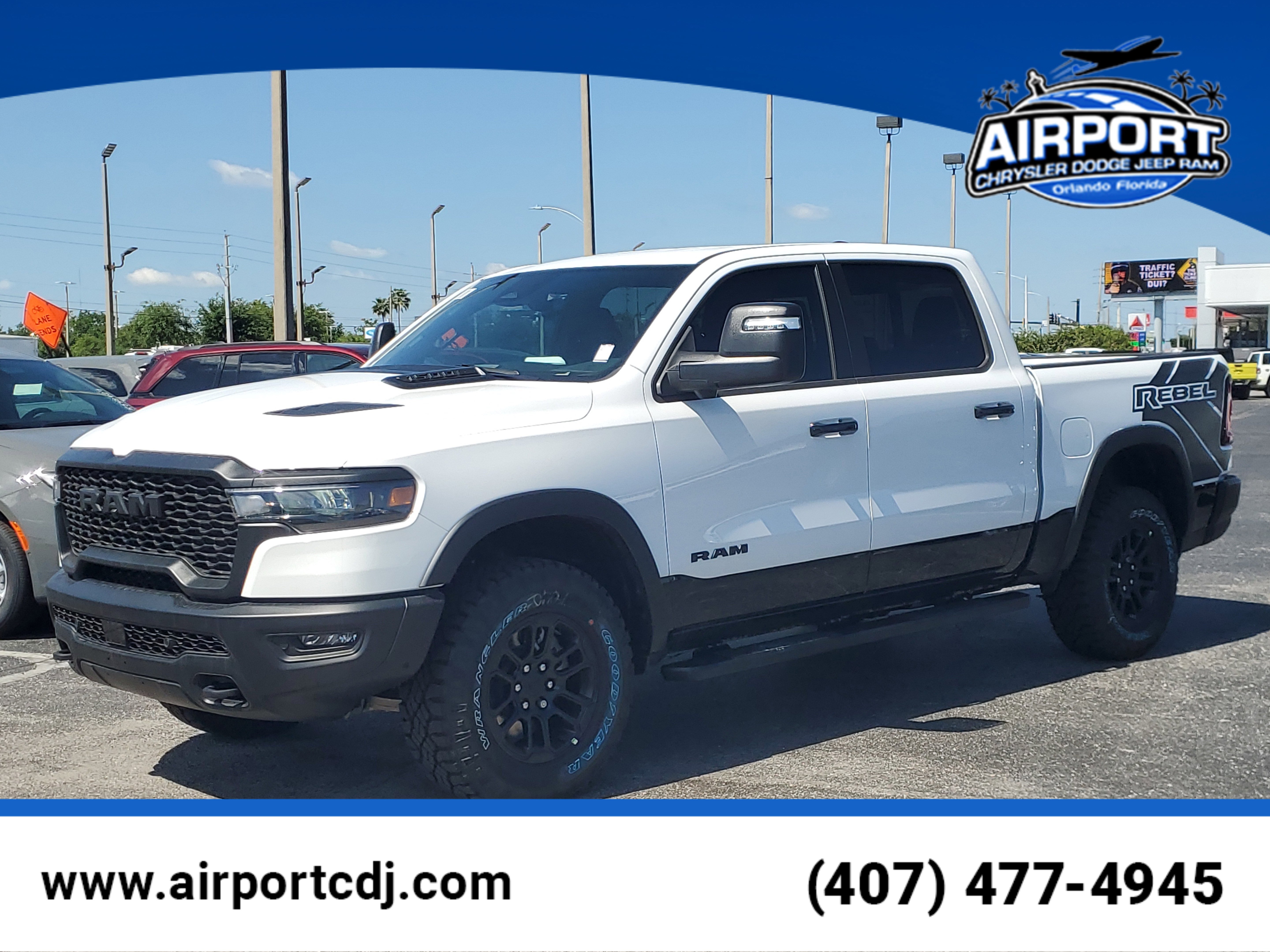 New 2025 RAM 1500 Rebel w/ Rebel Level 2 Equipment Group