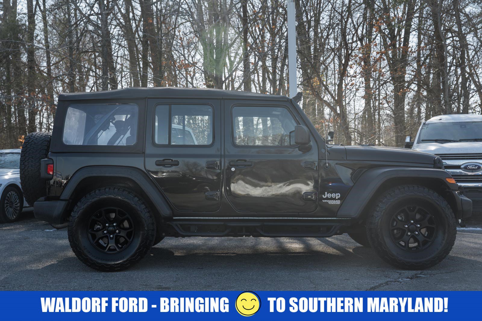 Used 2021 Jeep Wrangler Unlimited Sport image 3