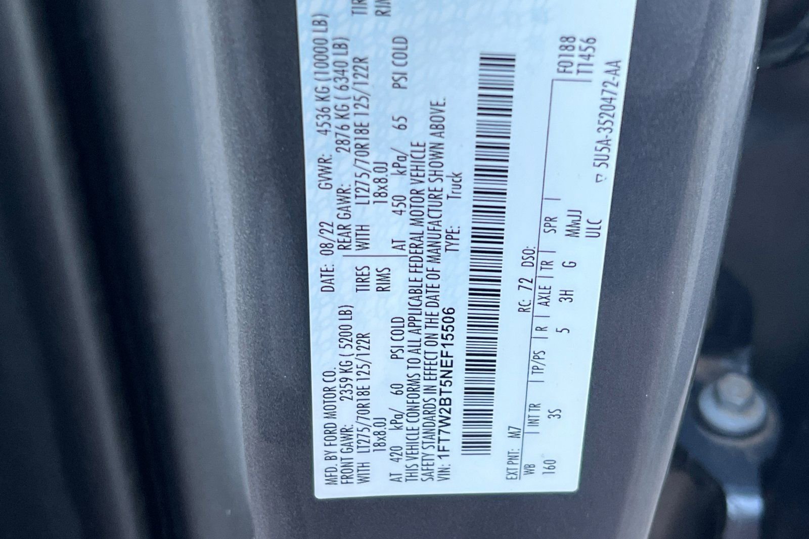 Used 2022 Ford F250 XLT w/ FX4 Off-Road Package image 30