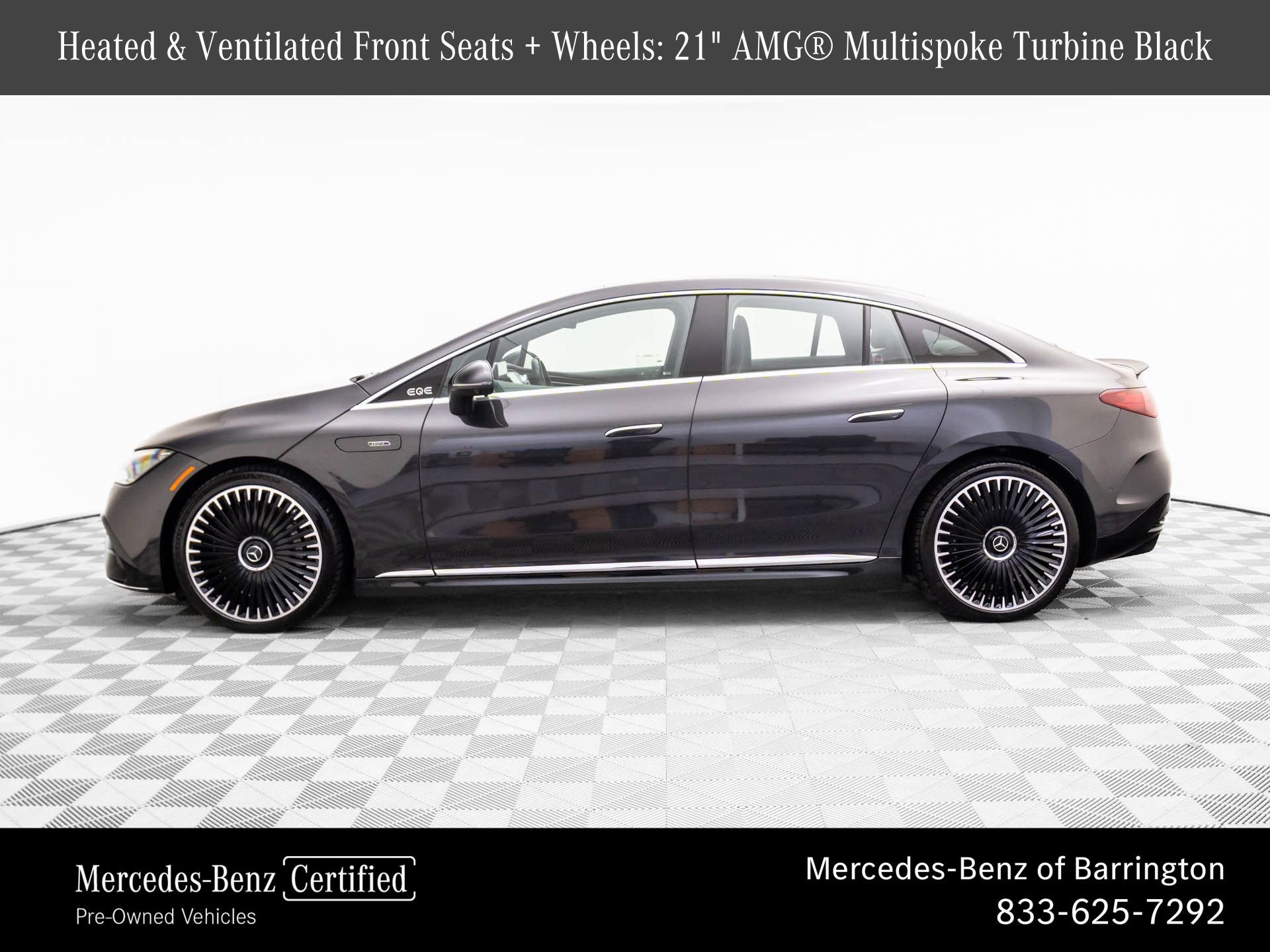 Certified 2023 Mercedes-Benz EQE AMG 4MATIC Sedan video 2