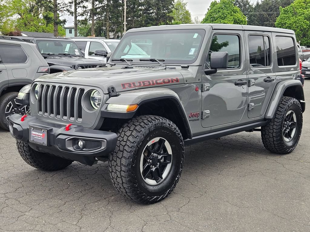 Certified 2020 Jeep Wrangler Unlimited Rubicon AWD/4WD image 3