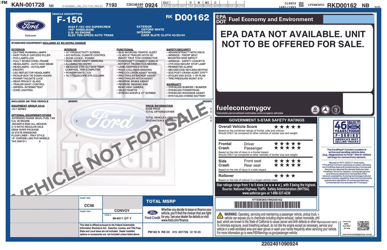 Certified 2024 Ford F150 XLT image 2