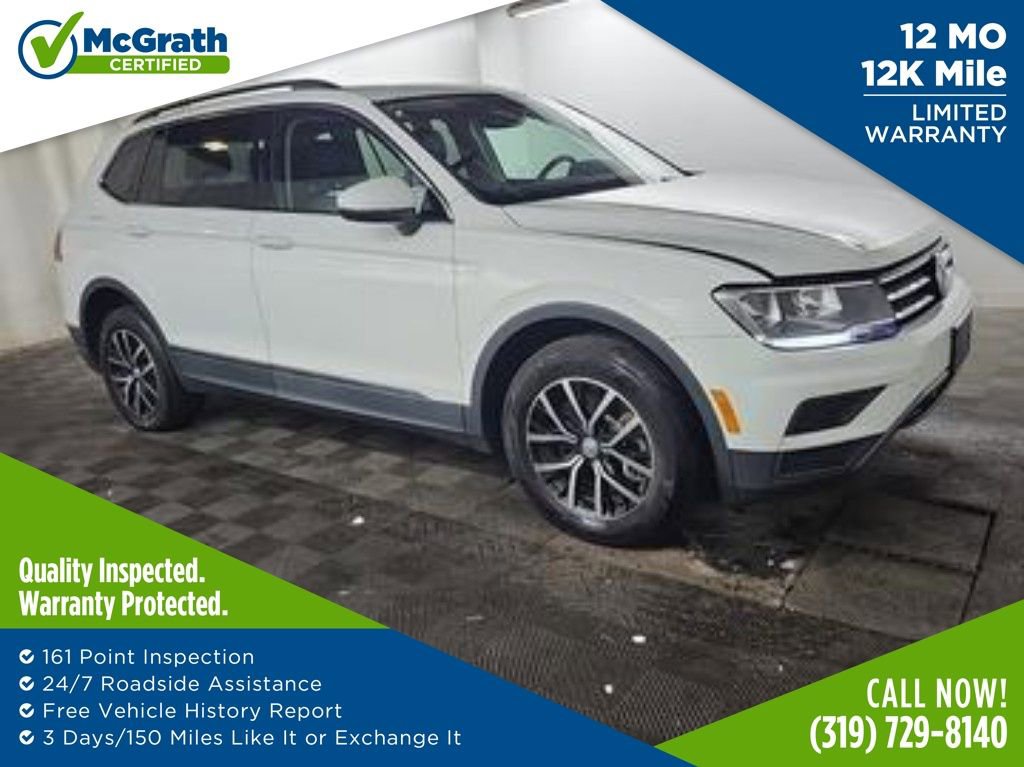 Used 2021 Volkswagen Tiguan SE w/ Panoramic Sunroof Package image 1