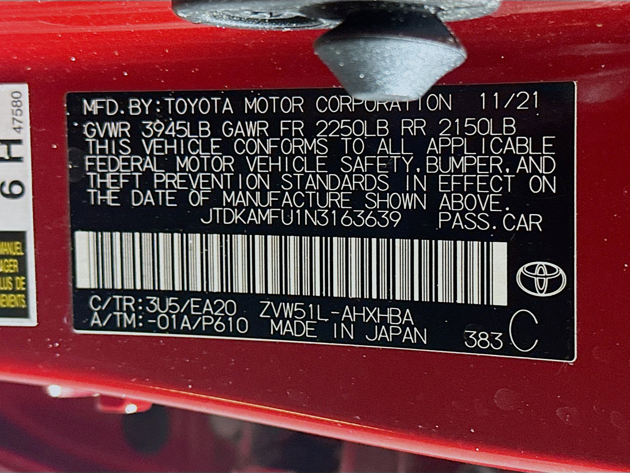 Used 2022 Toyota Prius XLE w/ Advanced Technology Package image 12