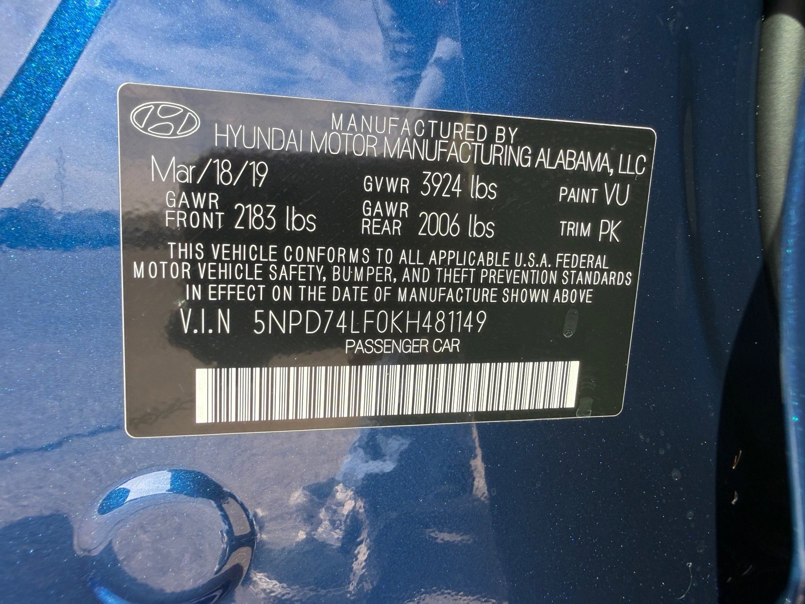 Used 2019 Hyundai Elantra SE image 28