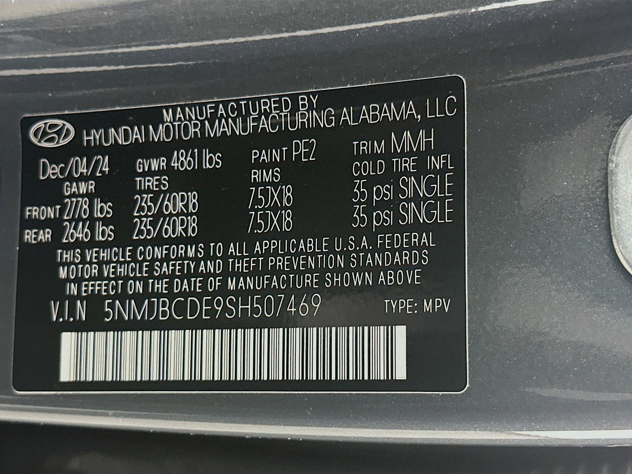 Used 2025 Hyundai Tucson SEL AWD/4WD image 12