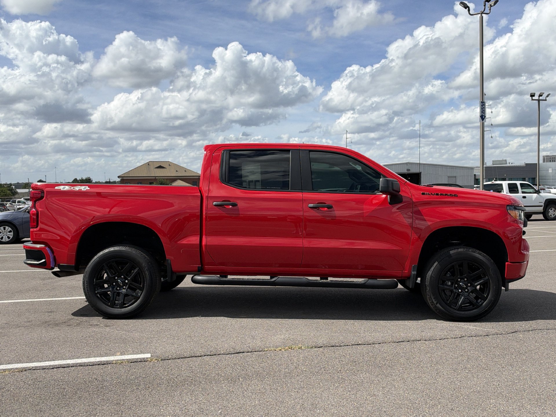 Used 2024 Chevrolet Silverado 1500 Custom w/ Turbomax Blackout Package AWD/4WD image 6
