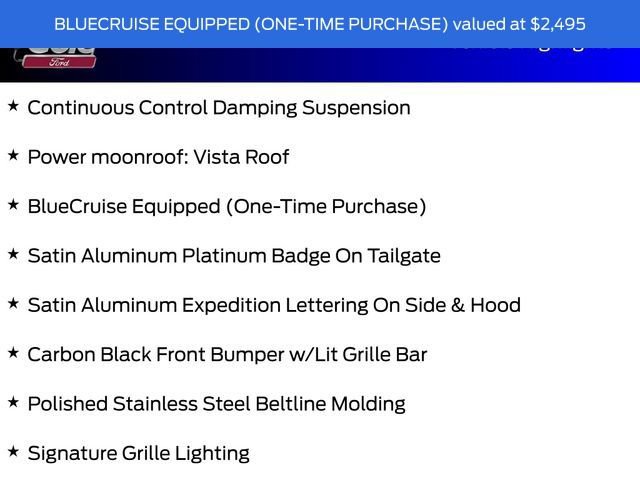 New 2025 Ford Expedition Platinum w/ Platinum Ultimate Package image 11