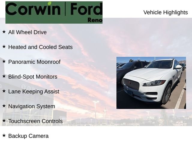 Used 2017 Jaguar F-PACE Prestige AWD/4WD image 7