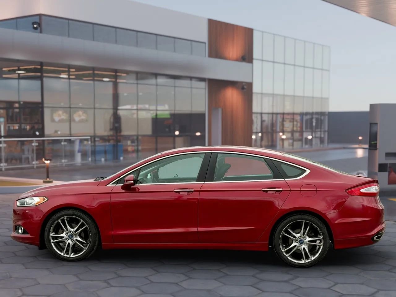 Used 2013 Ford Fusion Titanium w/ Titanium Driver Assist Pkg FWD image 6