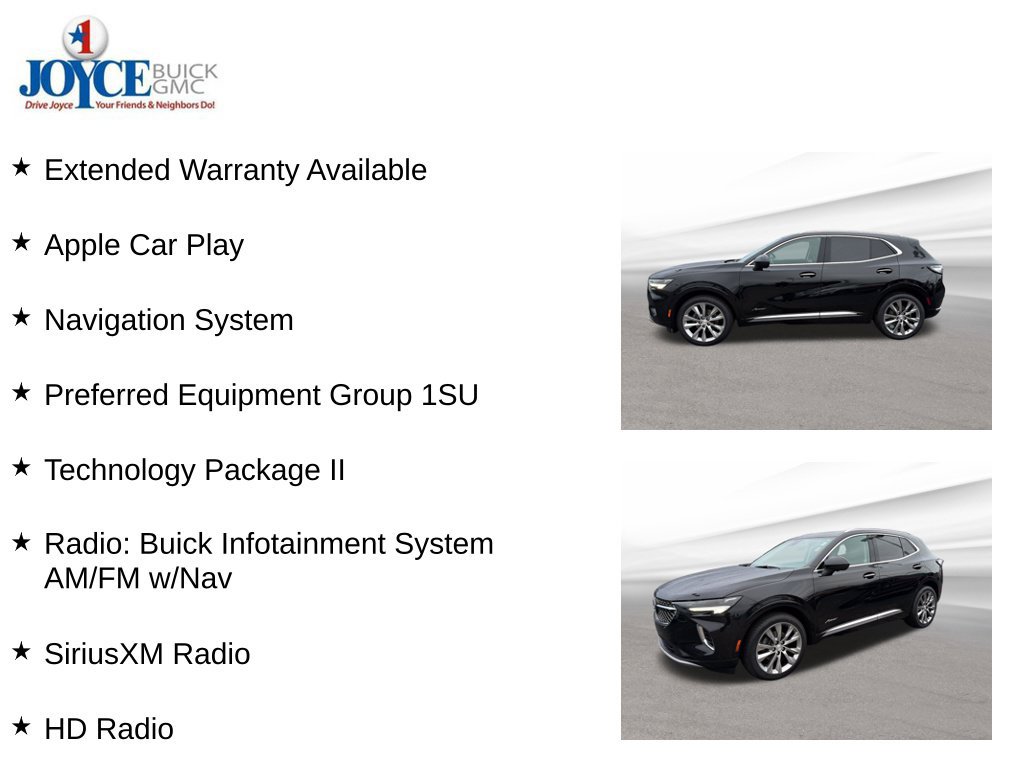 Certified 2021 Buick Envision Avenir w/ Technology Package II AWD/4WD image 10
