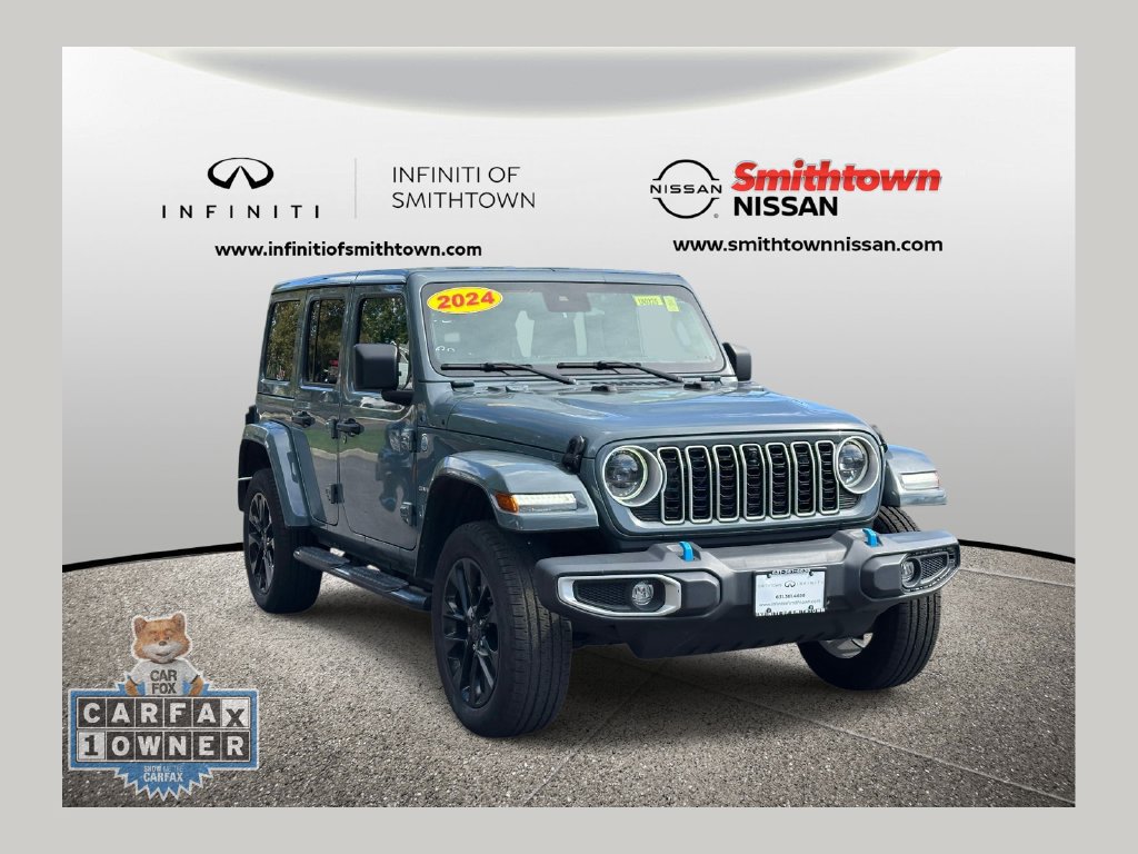 Used 2024 Jeep Wrangler Unlimited Sahara w/ Technology Group AWD/4WD image 1