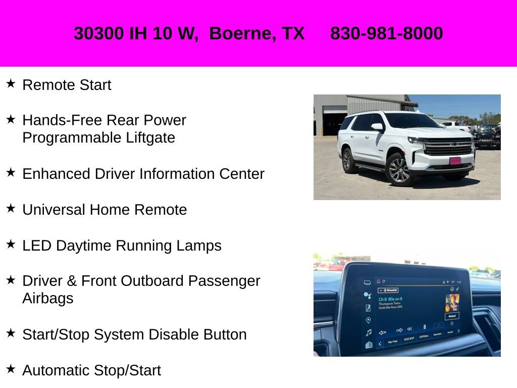 Used 2022 Chevrolet Tahoe LT w/ Luxury Package image 38