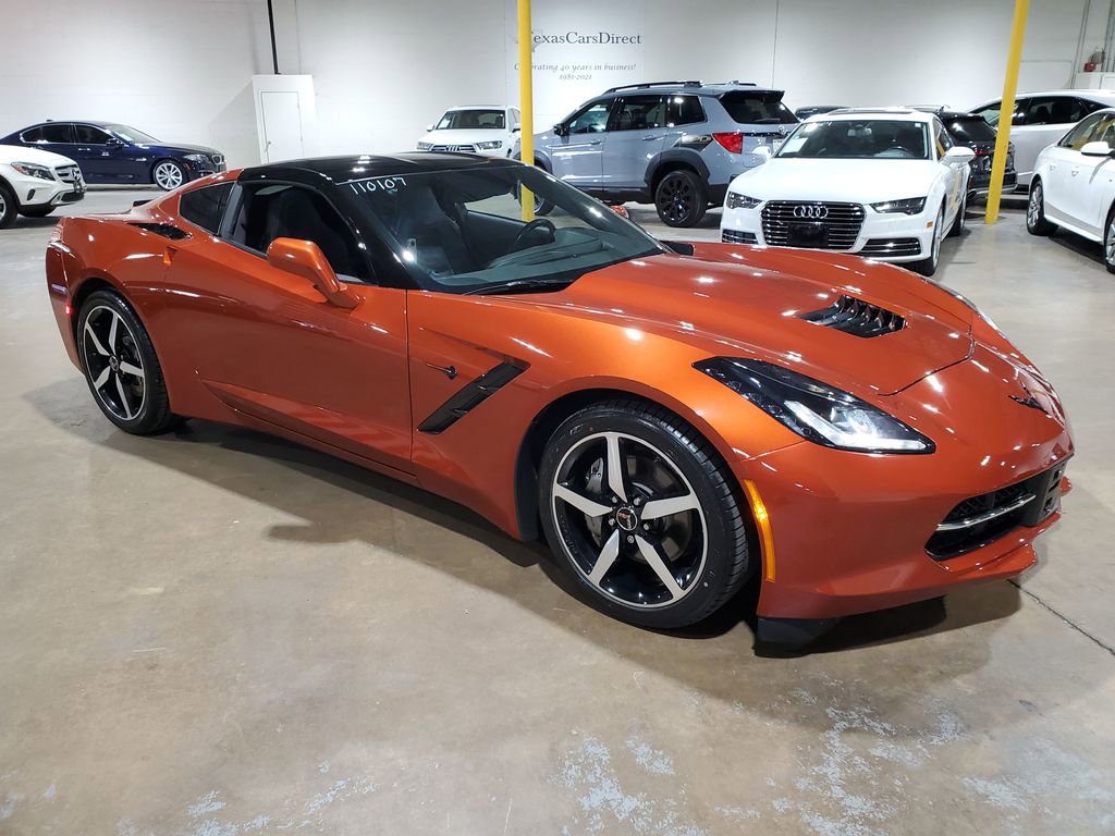 Used 2015 Chevrolet Corvette Stingray Coupe w/ Carbon Flash Badge Package image 38