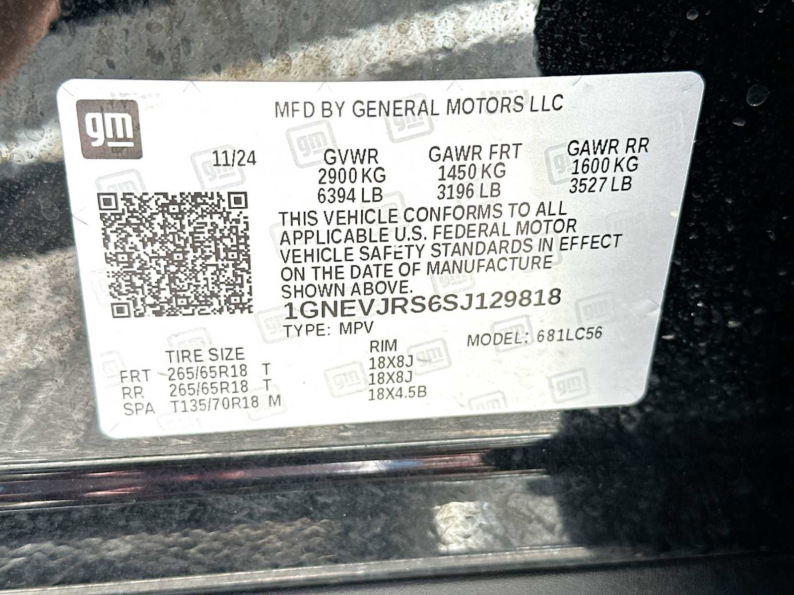 Used 2025 Chevrolet Traverse Z71 w/ LPO, Floor Liner Package image 22