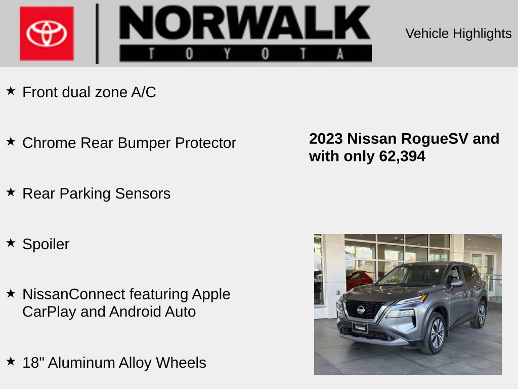 Used 2023 Nissan Rogue SV FWD image 10