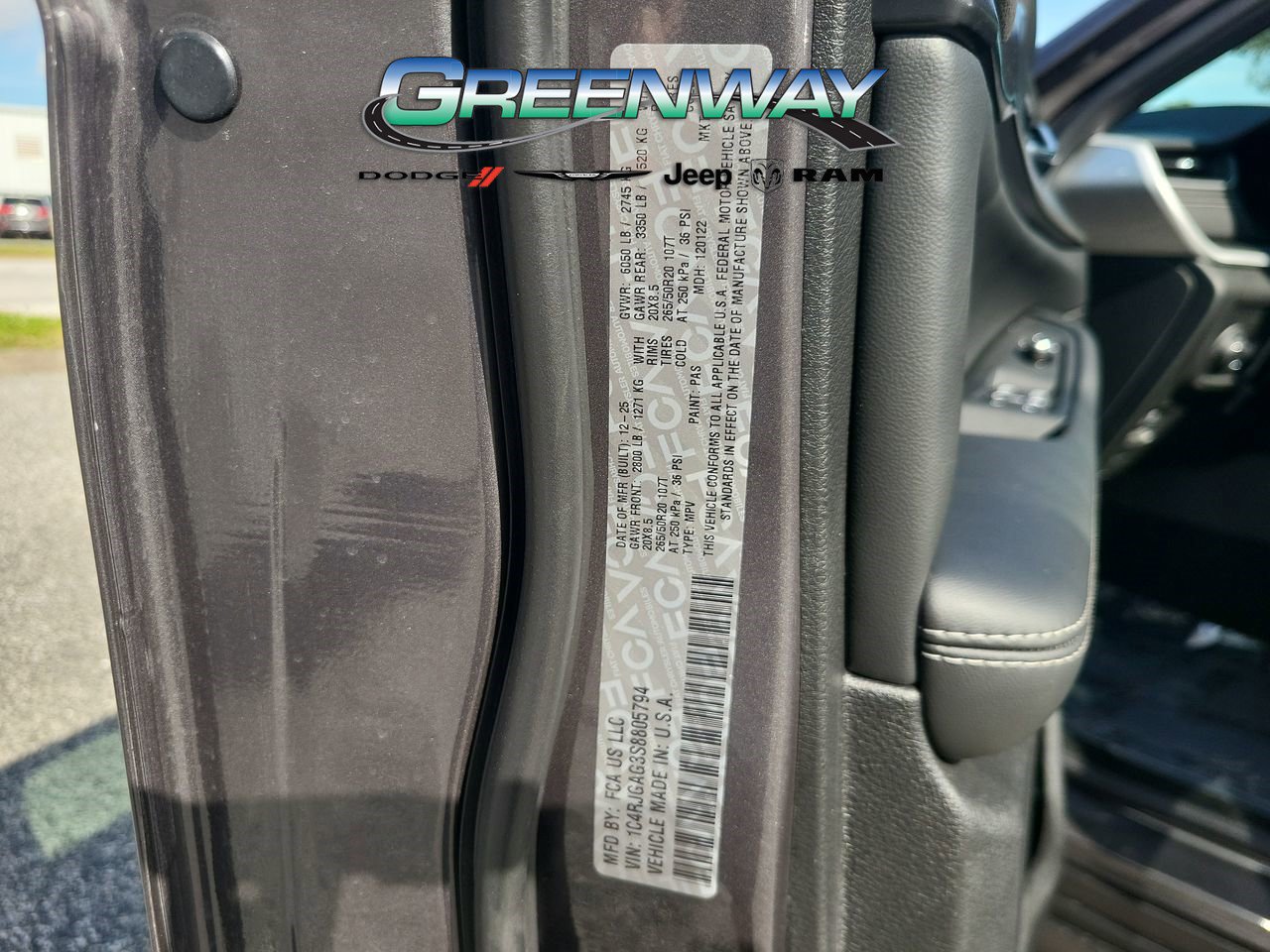 New 2025 Jeep Grand Cherokee Altitude RWD image 32