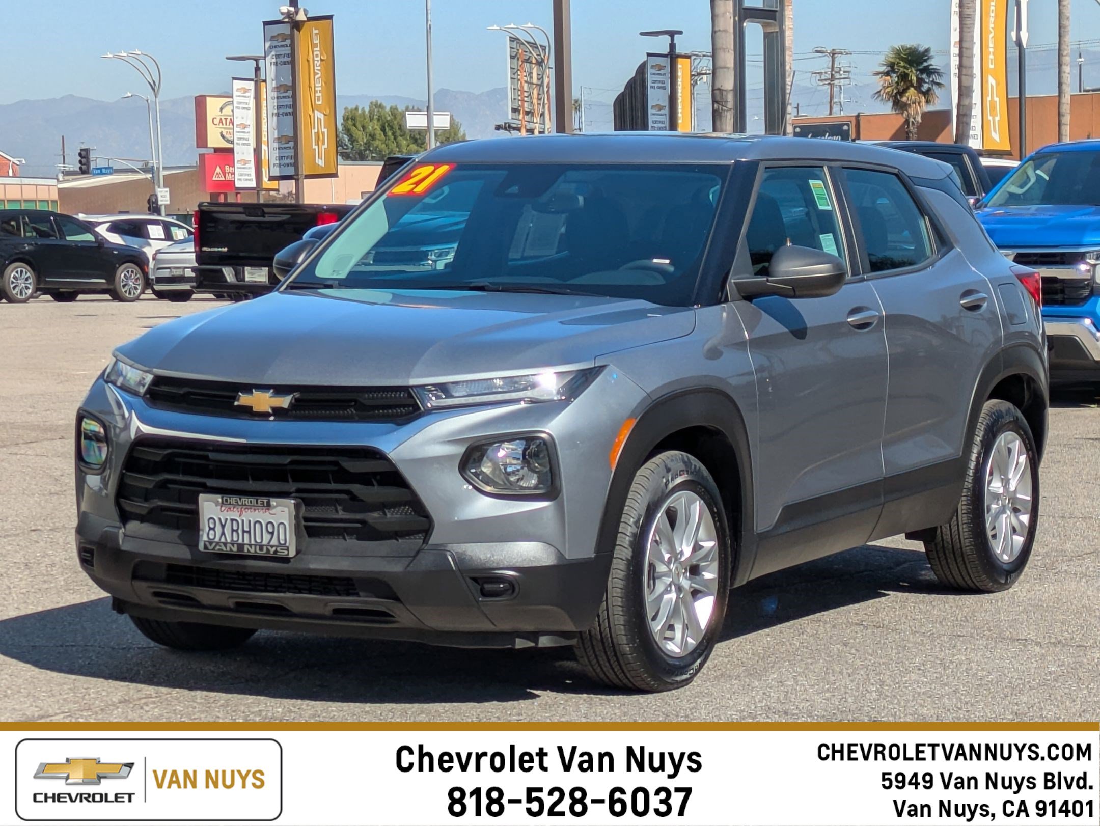 Certified 2021 Chevrolet TrailBlazer LS