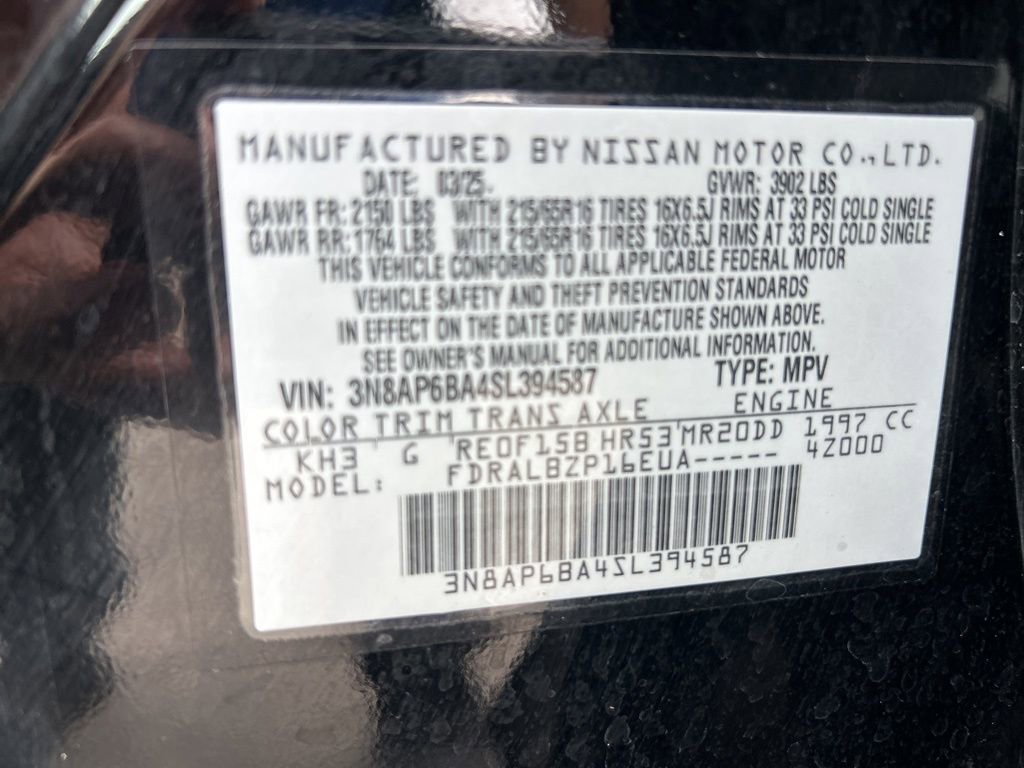 Used 2025 Nissan Kicks S FWD image 42