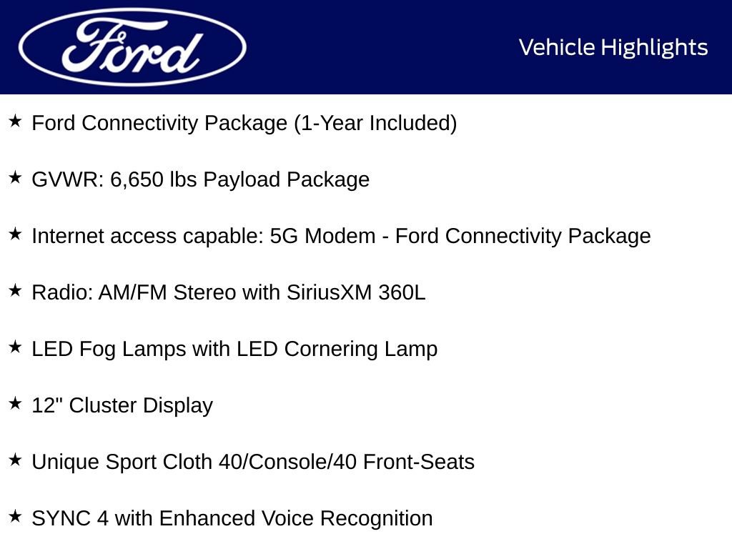 New 2026 Ford F150 STX w/ Equipment Group 200A AWD/4WD image 10