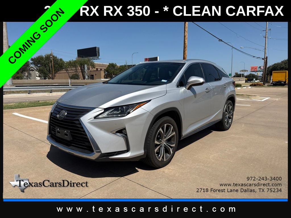 Used 2017 Lexus RX 350 FWD w/ Premium Package