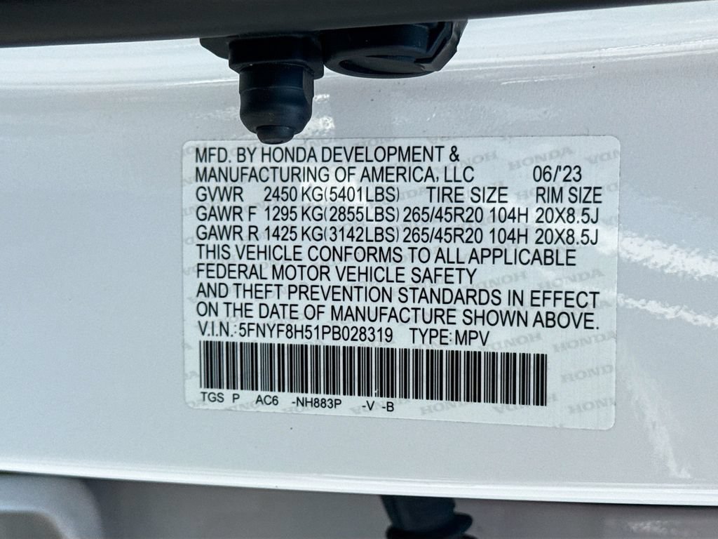 Used 2023 Honda Passport EX-L image 38