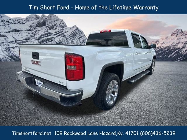 Used 2015 GMC Sierra 1500 SLT w/ SLT Crew Cab Value Package AWD/4WD image 5