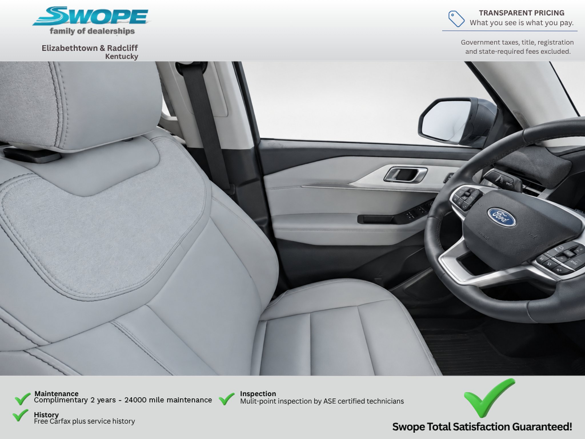 Used 2025 Ford Explorer Active w/ Active Comfort Package AWD/4WD image 19