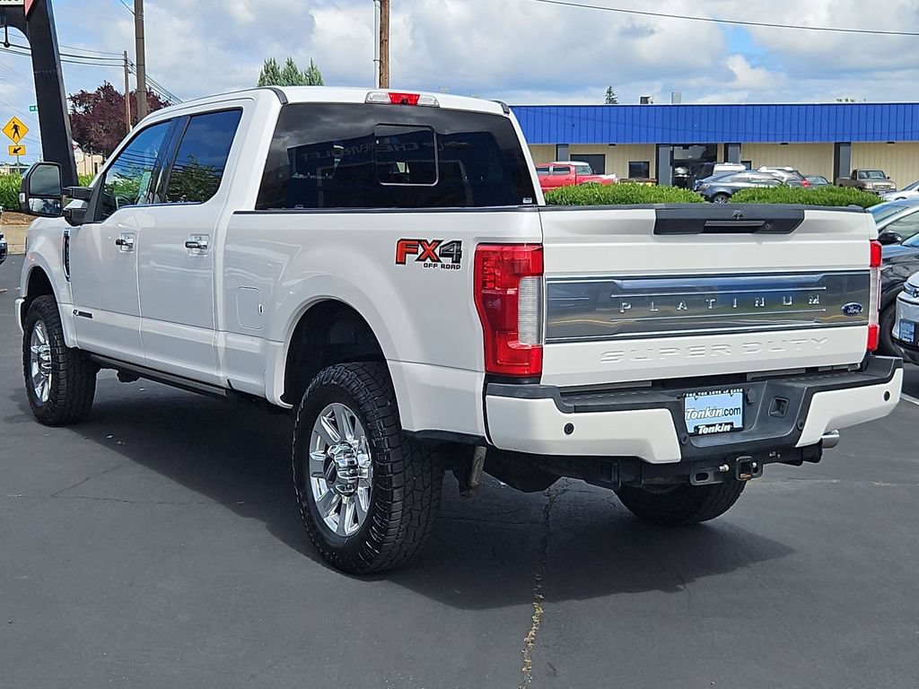 Used 2017 Ford F350 Platinum w/ Platinum Ultimate Package AWD/4WD image 4