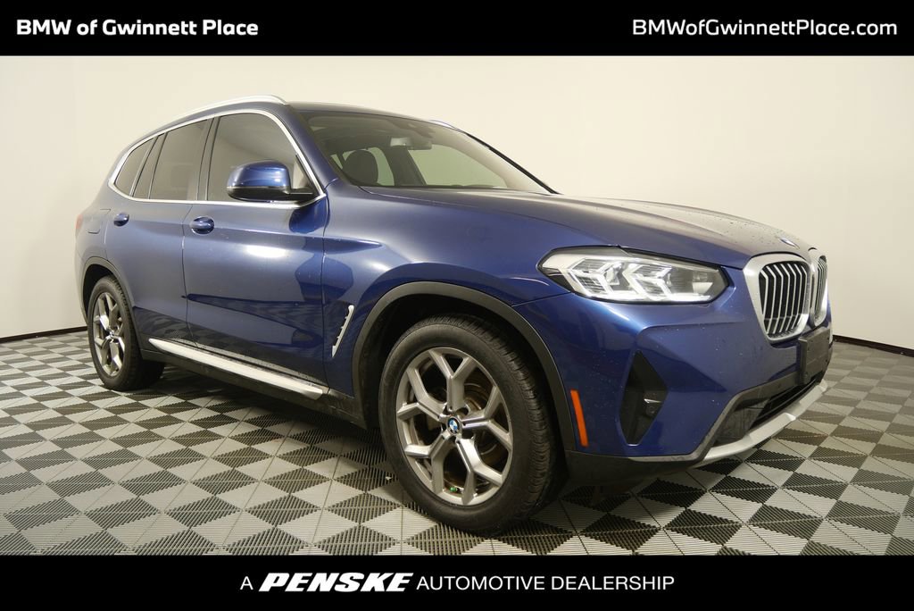 Used 2022 BMW X3 sDrive30i w/ Premium Package 2