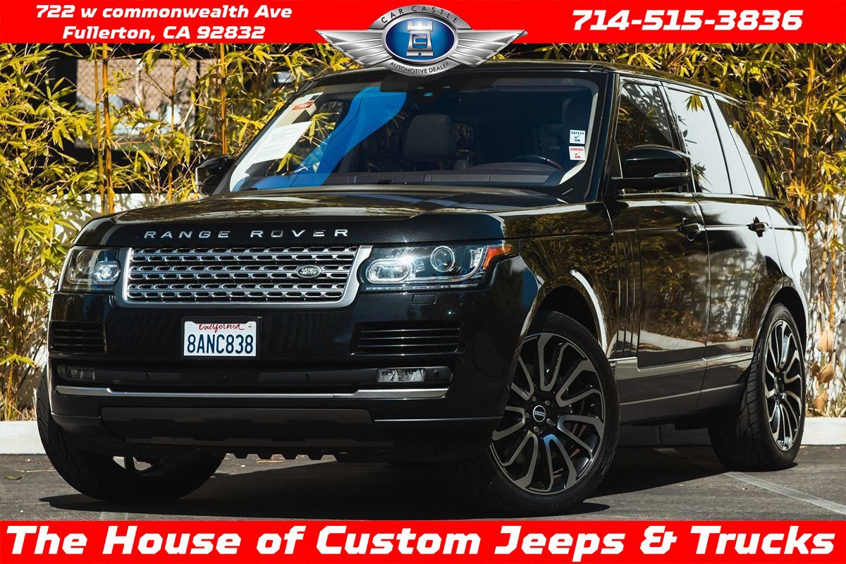 Used 2017 Land Rover Range Rover HSE