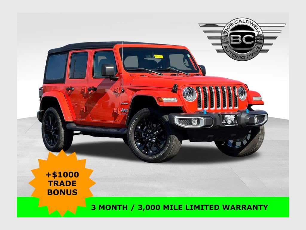 Used 2023 Jeep Wrangler Unlimited Sahara w/ Cold Weather Group AWD/4WD image 1
