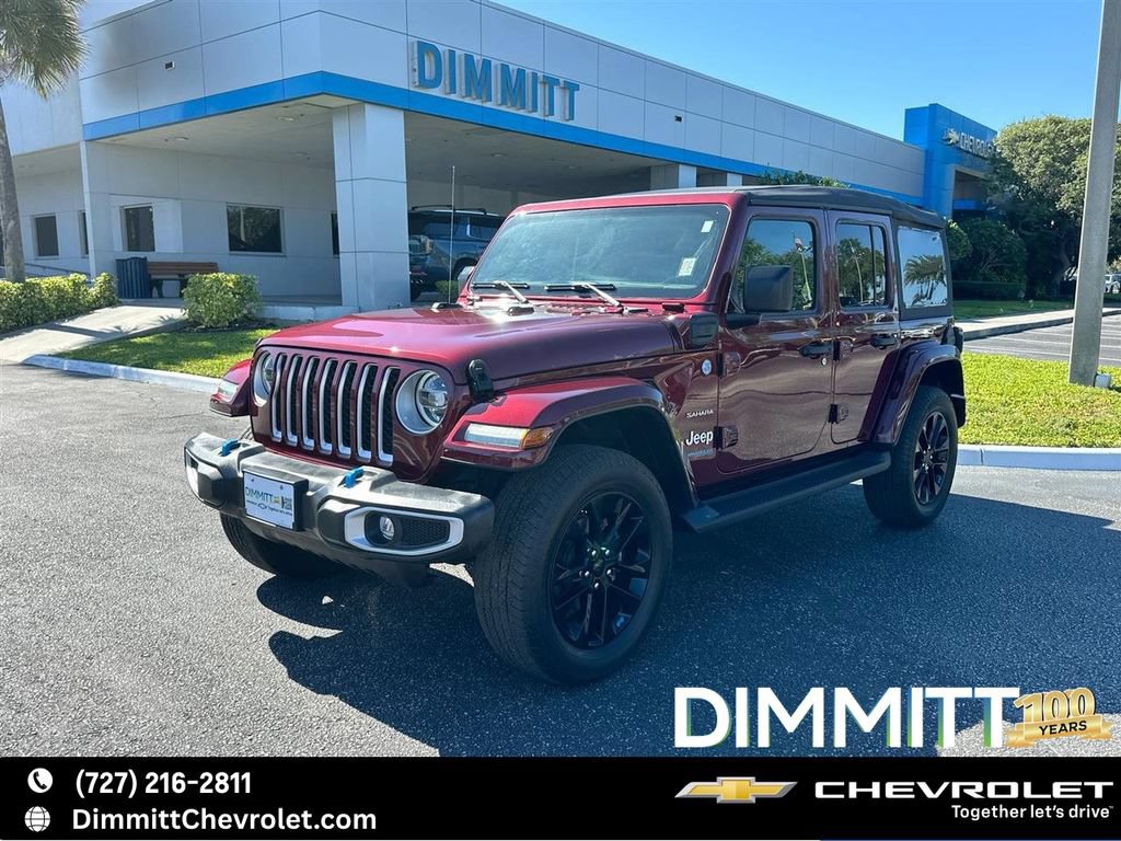 Used 2022 Jeep Wrangler Unlimited Sahara w/ Cold Weather Group