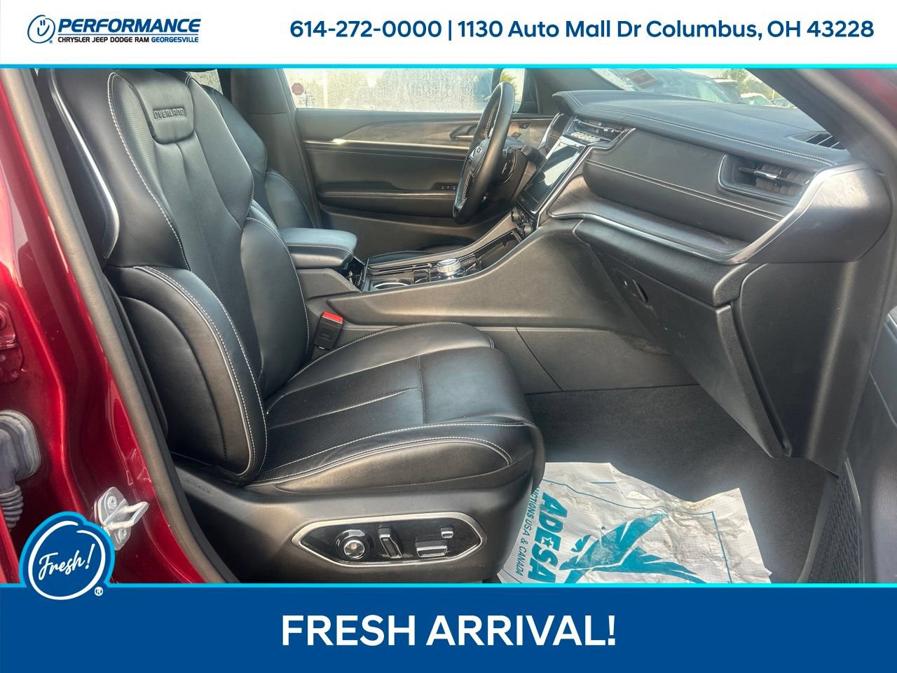 Used 2022 Jeep Grand Cherokee Overland w/ Advanced Protech Group III AWD/4WD image 16