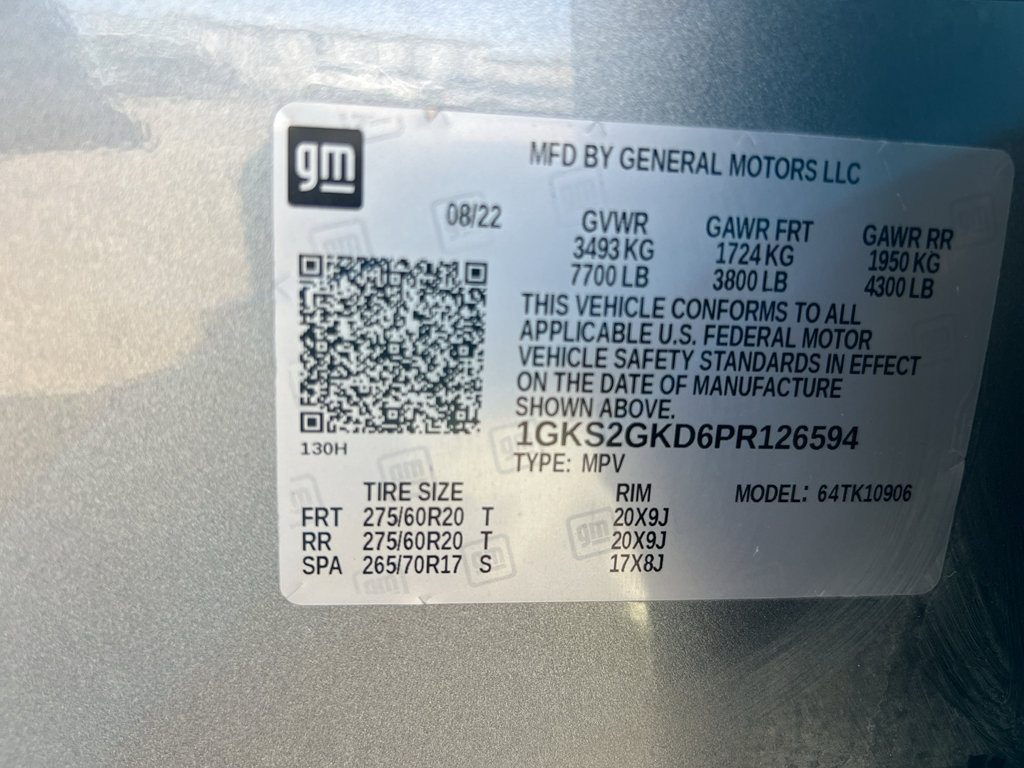 Certified 2023 GMC Yukon XL SLT AWD/4WD image 32