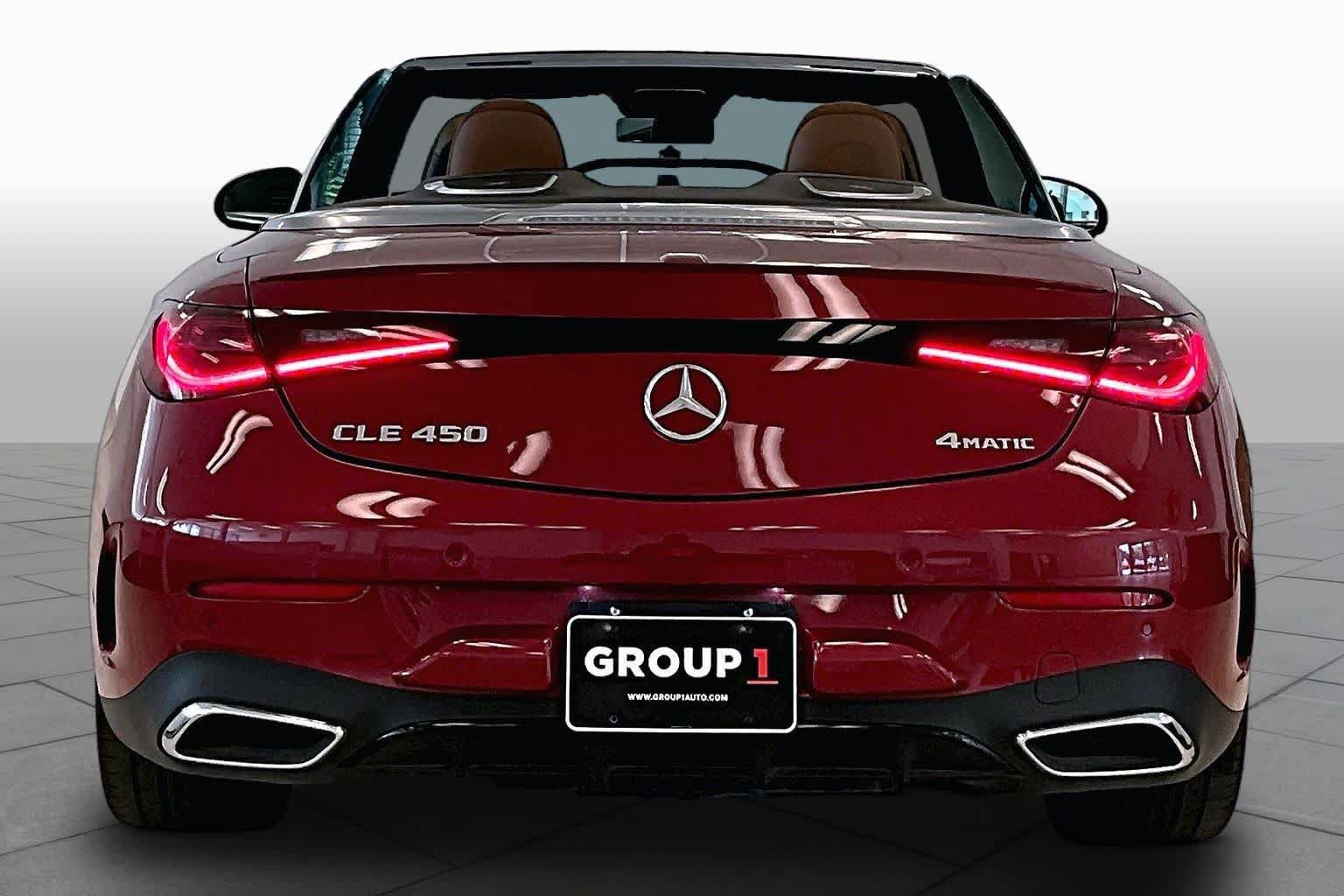 Used 2025 Mercedes-Benz CLE 450 4MATIC Cabriolet image 4