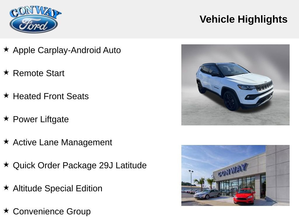 Used 2024 Jeep Compass Latitude w/ Convenience Group image 8