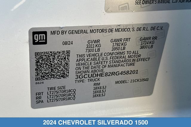 Used 2024 Chevrolet Silverado 1500 ZR2 w/ Technology Package AWD/4WD image 31