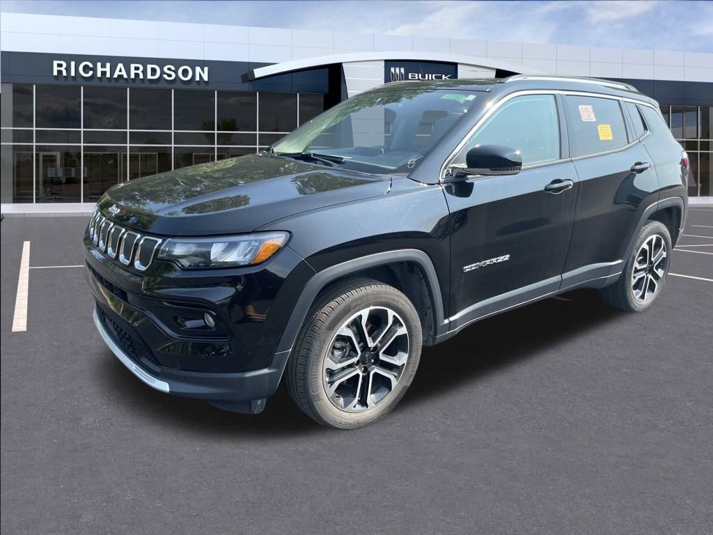 Used 2022 Jeep Compass Limited w/ Sun and Sound Group image 1