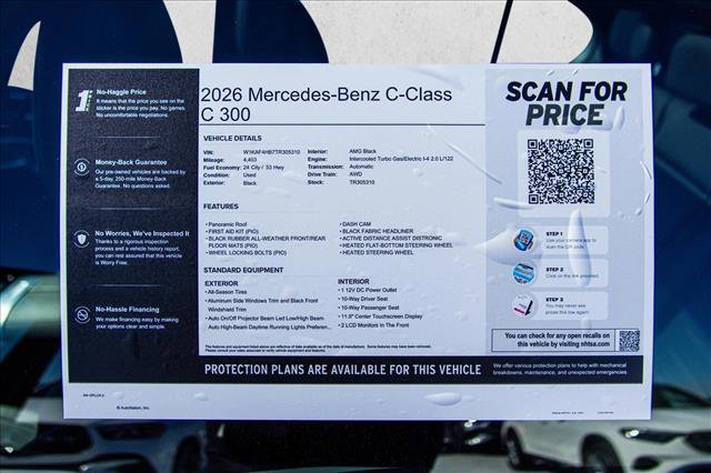 Certified 2026 Mercedes-Benz C 300 4MATIC Sedan image 28